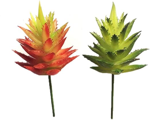 Amazon Com Decorative Artificial Plants 2pcs Simulation Aloe
