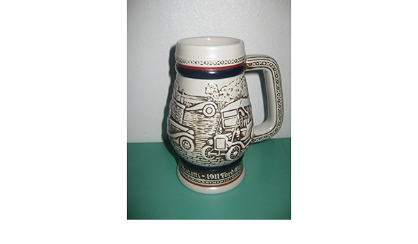 Amazon Com Avon 3 D Antique Car Design 5 Mini Stein Mug Home Kitchen
