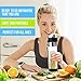 Liquid Savvy 24oz Water Infuser – Fruit Infused Water Bottle with Leak Proof Flip Top Lid, Tritan Plastic with Bottom Infusing Design with Neoprene Insulated Sleeve, Strainer & Bottle Brush (White)