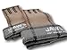 JAW Pull-Up Hand Grips (Silver/Black, Large)