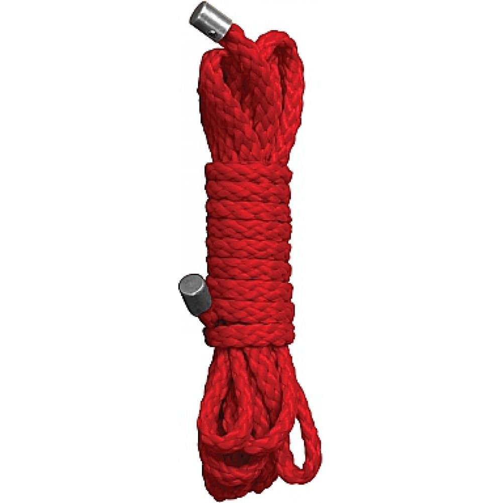 Ouch! Kinbaku 1,5 Meter Soft Nylon Mini Rope Red