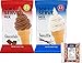 Clabber Girl Soft Serve Ice Cream Mix 2 Flavor Variety 6 Pounds of each Chocolate and Vanilla with By The Cup Sprinkles