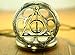Joyplancraft Legendary Pocket Watch Necklace Deathly Hollows Charm with Locket Gl Dial Pocket Watch