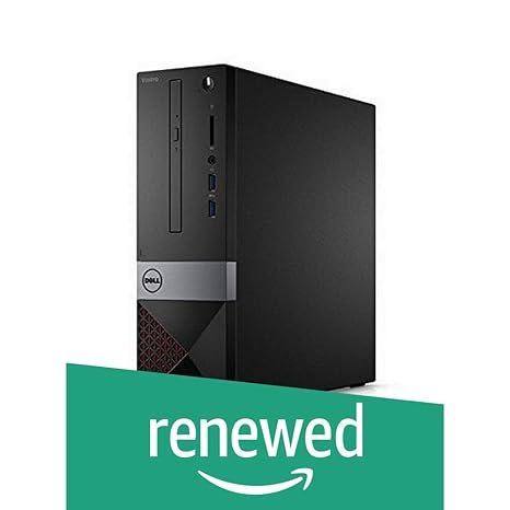 Renewed Dell Vostro 3250 Desktop Core I5 6400 4gb 1tb Windows 10 Pro Integrated Graphics Amazon In Computers Accessories
