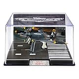 Disney / Pixar PLANES Exclusive 1:43 Die Cast Plane In Plastic Case NAVY Dusty [Grey]