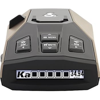 Cobra RAD 450 Laser Radar Detector: Long Range, False Alert Filter, Voice Alert & OLED Display