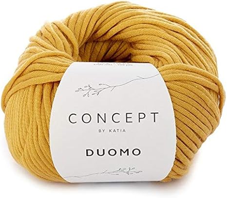 Algodón Duomo Katia Concept 82 Turquesa, 88 Moutarde, 5: Amazon.es: Amazon.es