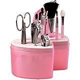 ETTG All-in-One Manicure Pedicure and Nail-clippers Kit Makeup Set with Apple-shaped Pack(15 pcs)