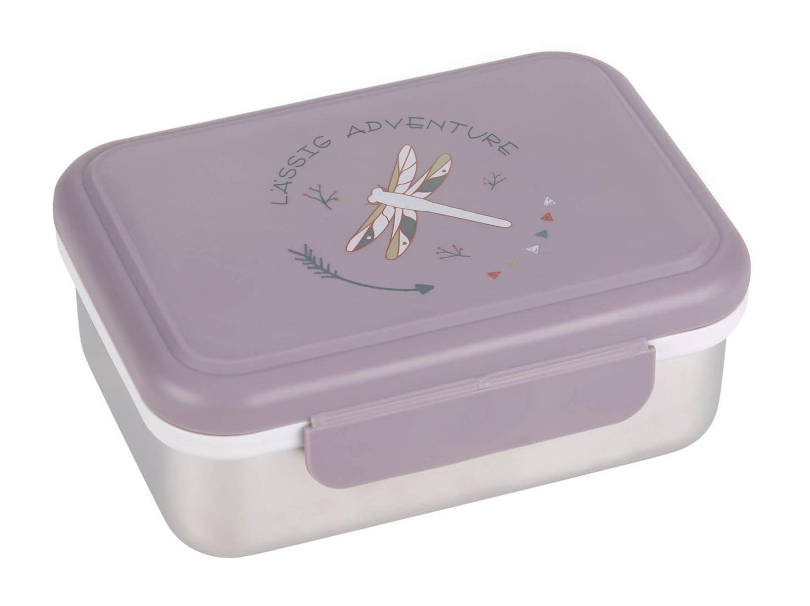 LÄSSIG Lunchbox Stainless Steel Adventure Dragonfly