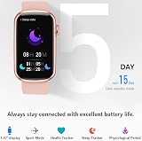 FITVII Slim Fitness Tracker Smartwatch Blood Oxygen Heart Rate BP Sleep IP68 view 7