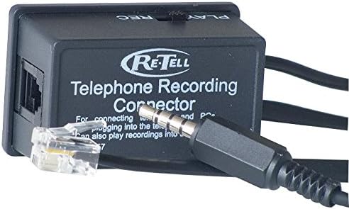 Retell 157i Telephone Handset Call Recording Connector