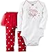 Carter's Baby Girls' Christmas Bodysuit & Tutu Pant Set