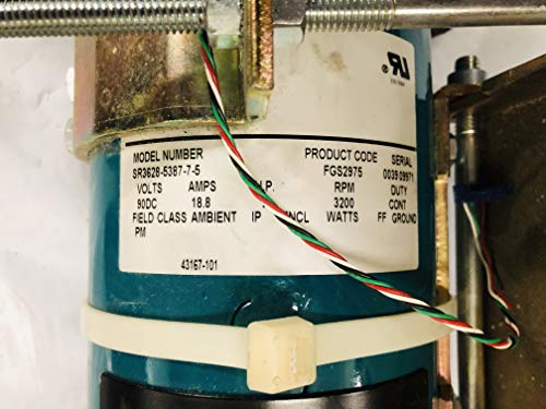 Precor Rear Power Entry DC Drive Motor w/Bracket 43339-101 Works 9.21si Treadmill (Certified Refurbished)