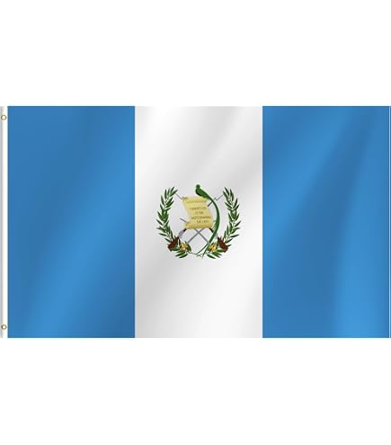Bandiera Combinata USA &amp; Guatemala 3x5 Piedi In Poliestere - Resistente