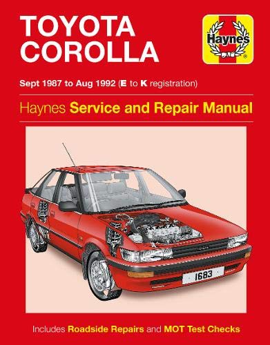 Toyota Corolla Service And Repair Manual: 87-92: 0038345016837: Amazon ...