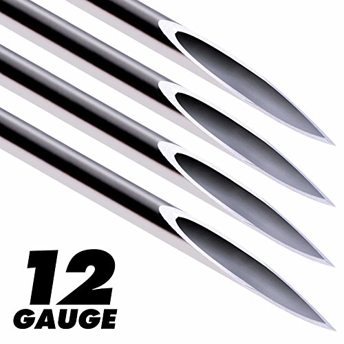 ACE Needles 100 Mix Body Piercing Needle Sizes 12g, 14g, 16g, 18g and 20g (20 pcs Each) - Thumbnail 3