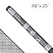 ADFORS Standard Window Screen, 48" x 25', Charcoal primary