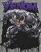 Marvel Venom Shirt Mens Ready to Devour Character and Logo Tee (Large) Graphite