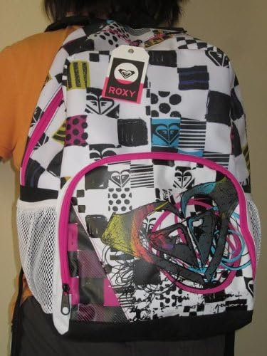 Amazon Roxyロキシーバックパック Blackロゴ入り サーフブランド 海外輸入品 タウンリュック ビジネスリュック