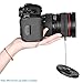 Neewer 5 Lens Cap Leash Lens Cap Holder/Safety Cord for Sony Canon Nikon Olympus Pentax Lens Cap