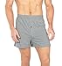 Men's Boxer Shorts - Single Pack Bamboo Viscose Underwear by Texere (Sancus, Heather Gray, Large) Top Valentines Gifts for Husband Boyfriend MB6104-2G1-L