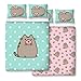 Pusheen Doughnut Design Duvet Cover | Reversible Two Sided Official Bedding Duvet Cover with Matching Pillow Case (UK Double/US Full)