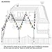 Stainless Steel Globe Lights Kit,String Light Suspension Kit,Outdoor Light Guide Wire,Includ 150 FT Wire Rope Cable,Turnbuckle and Hooks