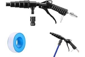 Coolant System Flush Device Lever Action Heater Core Flush Kit Radiator Cooling System Flusher Machine Air and Water Combo Fl