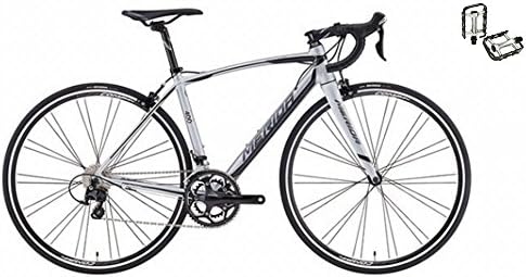 Amazon 16年モデル Merida メリダ Scultura 400 スクルトゥーラ ４００ アイスシルバー 22speed ロードバイク ペダル 500mm メリダ Merida ロードバイク