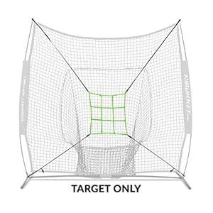 Rukket Baseball/Softball Adjustable Pitching Target | Practice Throwing (Adjustable Strike Zone Target) Frame and Net…