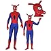 Spider-Man Into The Spider-Verse Costume Spin Vision Spider-Ham Cosplay Zentai Suit
