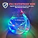 LED Rope Lights, Malivent 33 feet 136 LED Rope Lights Plug in Indoor Outdoor with Remote, 8 Modes/Timer, Waterproof, Low Voltage Light for Holiday Garden Party Decoration Colorful