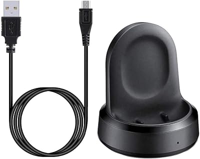 Austuo Galaxy Watch Charger Dock 42mm 46mm SM-R800 R810 R815 Replacement USB