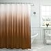 Creative Home Ideas - Textured Fabric Shower Curtain Set, Includes 12 Easy Glide Metal Rings, Modern Bathroom Décor, Machine Washable, Measures 70