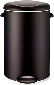 KYCD Bote para Pies Hogar Baño Y Sala De Estar Bote De Basura De Acero