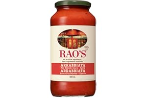 Rao's Homemade Arrabbiata Sauce | Spicy Italian Pasta Sauce | No Added Sugar | Keto Friendly | Slow-Simmered with Crushed Red