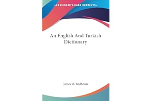 An English And Turkish Dictionary
