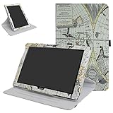 Acer Iconia One 10 B3-A40 Rotating Case,Mama Mouth 360 Degree Rotary Stand with Cute Pattern Cover for 10.1