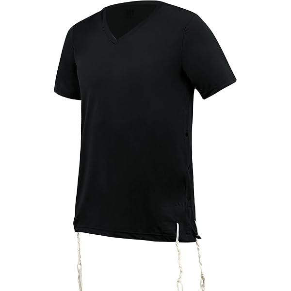 Dri Fit Shirt Men Aryeh Clothing Dry Fit Kosher Tzitzit T-Shirt V