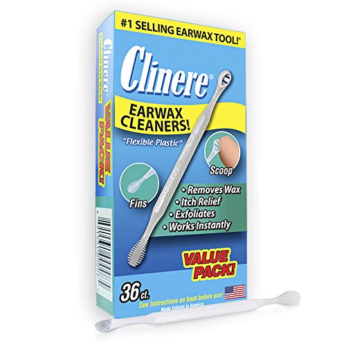 Clinere® Ear Cleaners Club Value Pack, 36 Count Earwax Remover Tool