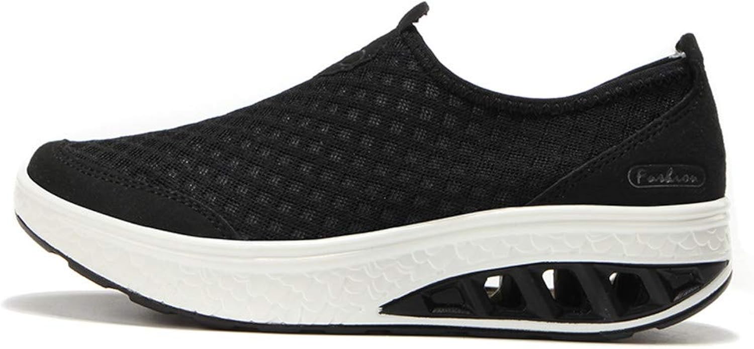 thick soled walking shoes