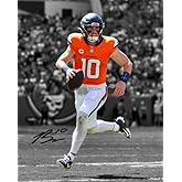 Ikonic Fotohaus Bo Nix Signed Photo Autograph Print Wall Art Home Decor