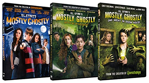 Amazon Com R L Stine S Mostly Ghostly Have You Met My Ghoulfriend One Night In Doom House Jeny Cassady Dan Payne Brendan Meyer Emma Grabinsky Bailee Madison Rich Correll Ron Oliver Peter