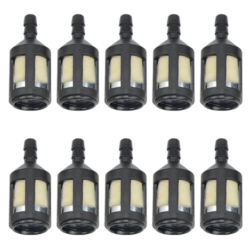 XLX 10pcs Fuel Filter Replace for Zama Stihl Poulan Husqvarna Chainsaw Trimmer