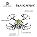 Altair Aerial Blackhawk Long Range & Flight Time Drone w Camera Mount (GoPro Hero3 and Hero 4 Compatible) Extreme Speed & Handling, Heavy Duty, Powerful Quad, Lincoln, NE Company!