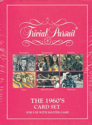 Trivial Pursuit - The 1960's Card Set (for use with the Master Game) by Parker Brothers