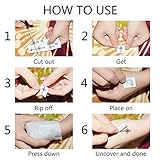 COKOHAPPY Temporary Tattoo , Folwer Animal 3D Pattern
