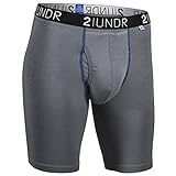 2UNDR Mens The Swingshift Long Leg Brief