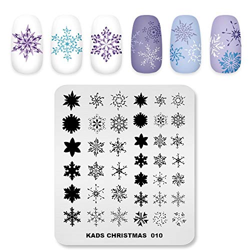 alexnailart nail stamping plate christmas nail art plates image template transfer stencils manicure design diy tool pricepulse