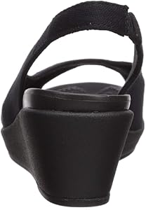 crocs leigh ann slingback wedge